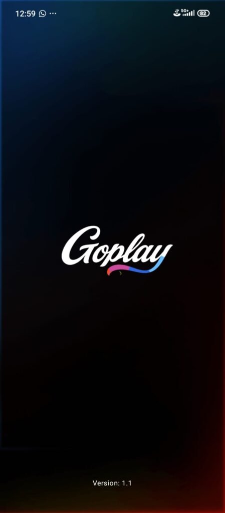 GoPlay11 fantasy sports gaming app interface on mobile screen